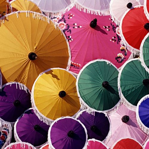 Paraplu's in Chiang Mai